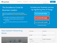 Tablet Screenshot of manetch.com